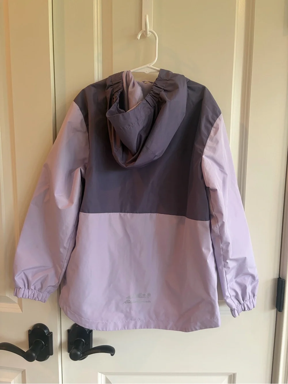 Eddie Bauer Lavender and Deep Purple Kids Girls Jacket Size 10-12